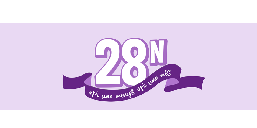 25N – Dia Internacional per a l’eliminació de la violència contra les dones.