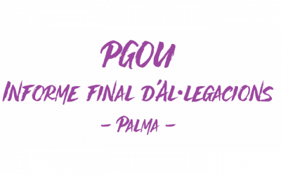 INFORME FINAL D’AL·LEGACIÓ – PGOU Palma