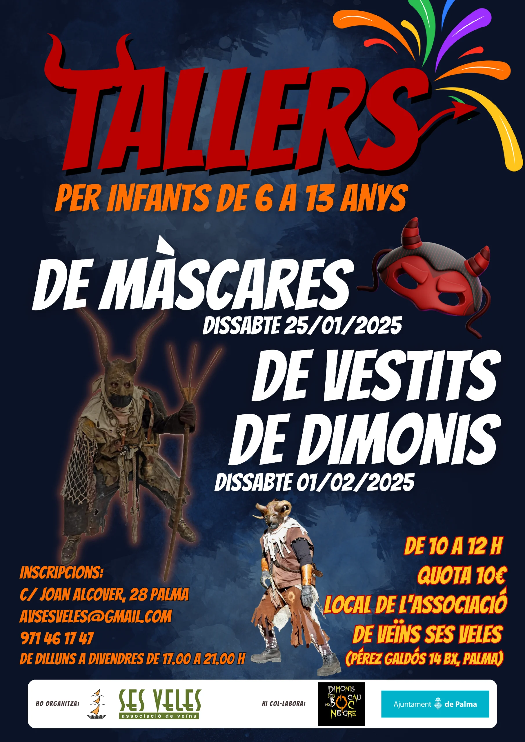 TALLER DE MÀSCARES
