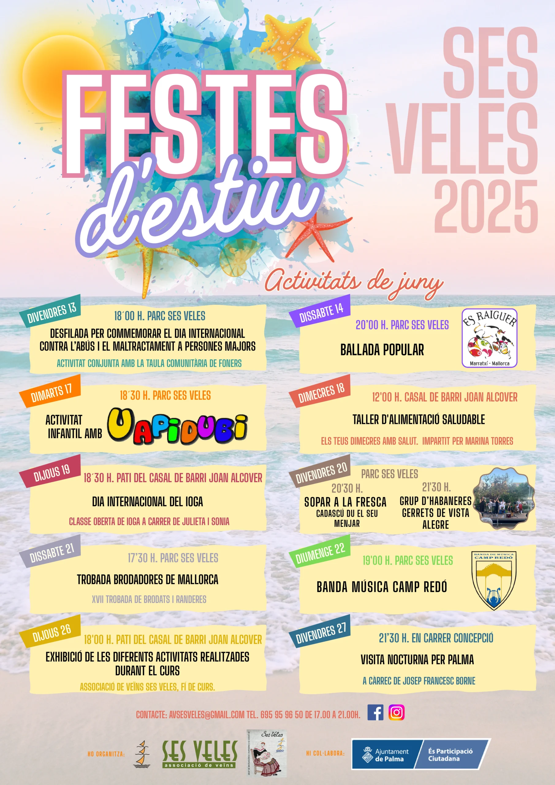 CARTELL FESTES D’ESTIU 2025