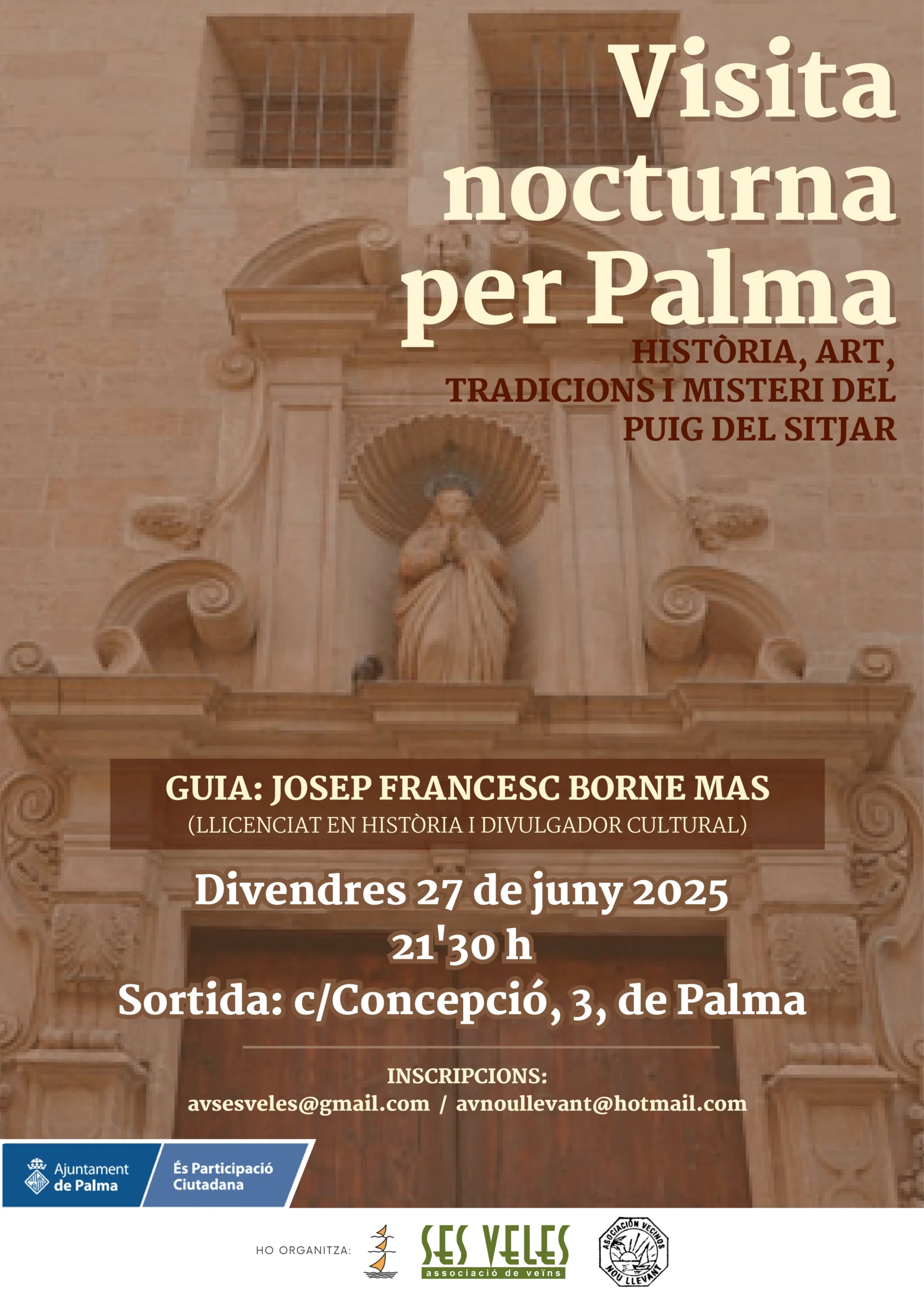 VISITA NOCTURNA PER PALMA – CAT